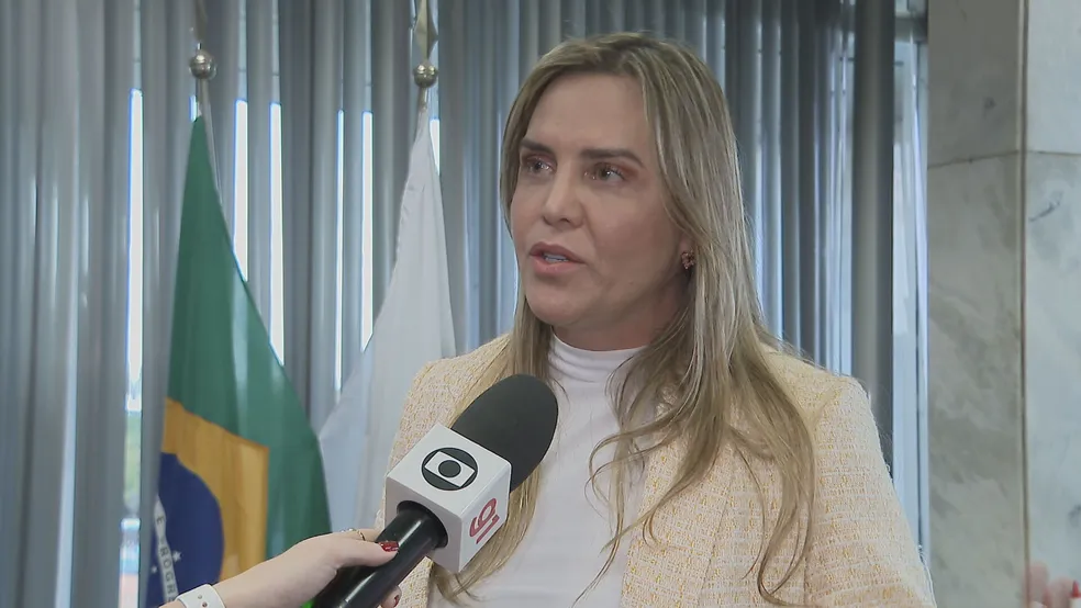 Celina Leão, vice-governadora do Distrito Federal — Foto: Reprodução/TV Globo